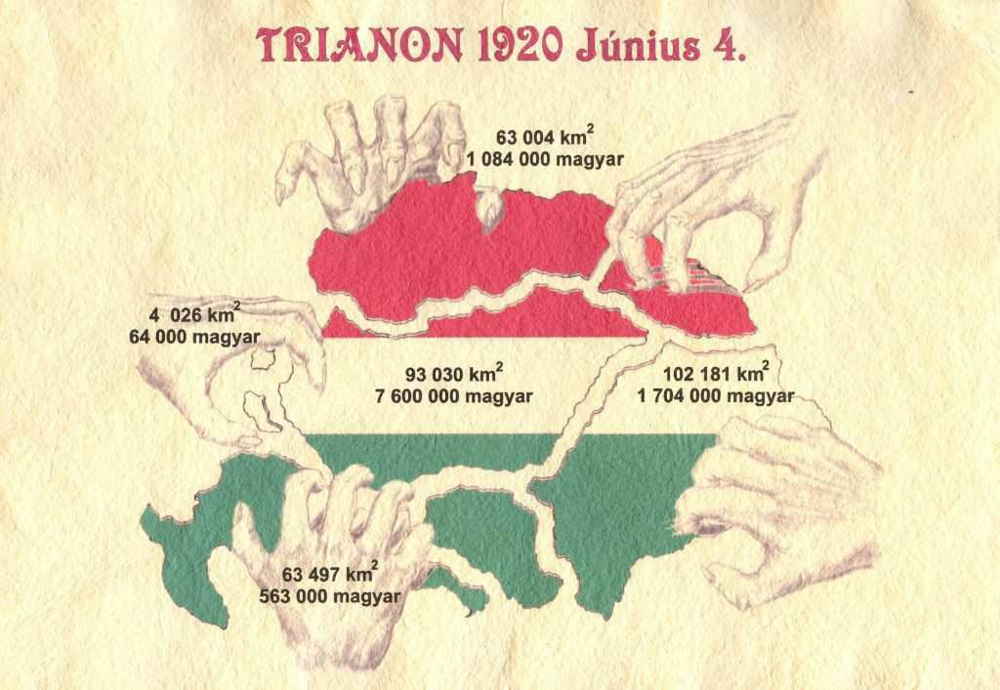 MAGAZIN TRIANON KARTA  Trianon: Bilo je realno prije 100 godina da Mađarska nestane s karata - DailyNewsHungary