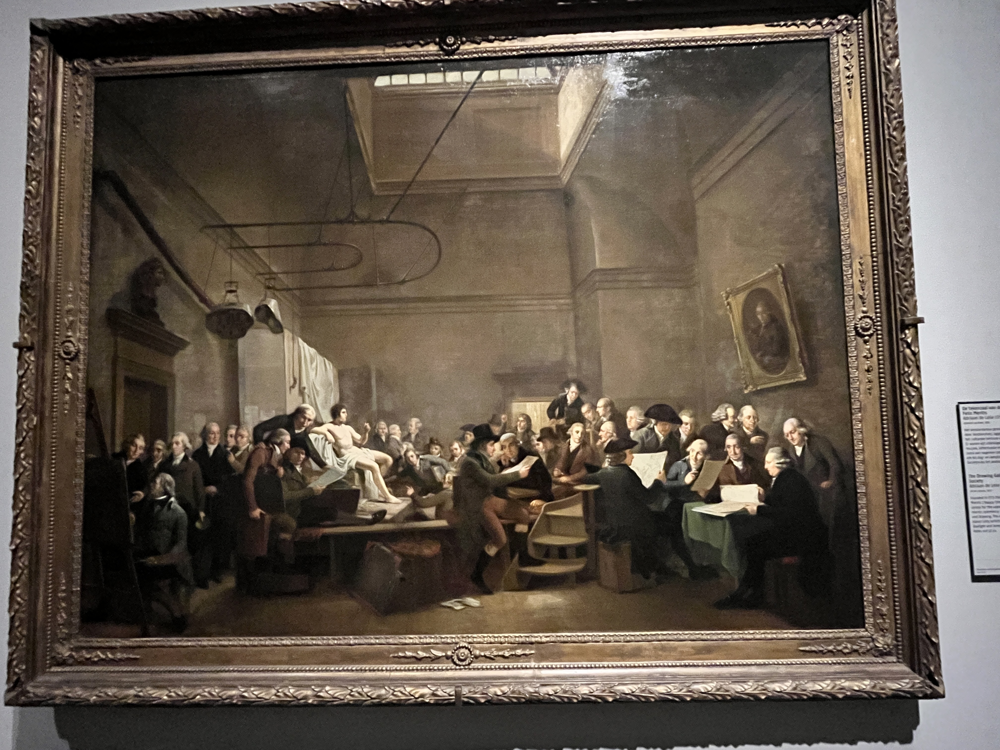 Galerija za crtanje Društva Felix Meritis, 18. stoljeće, Amsterdam