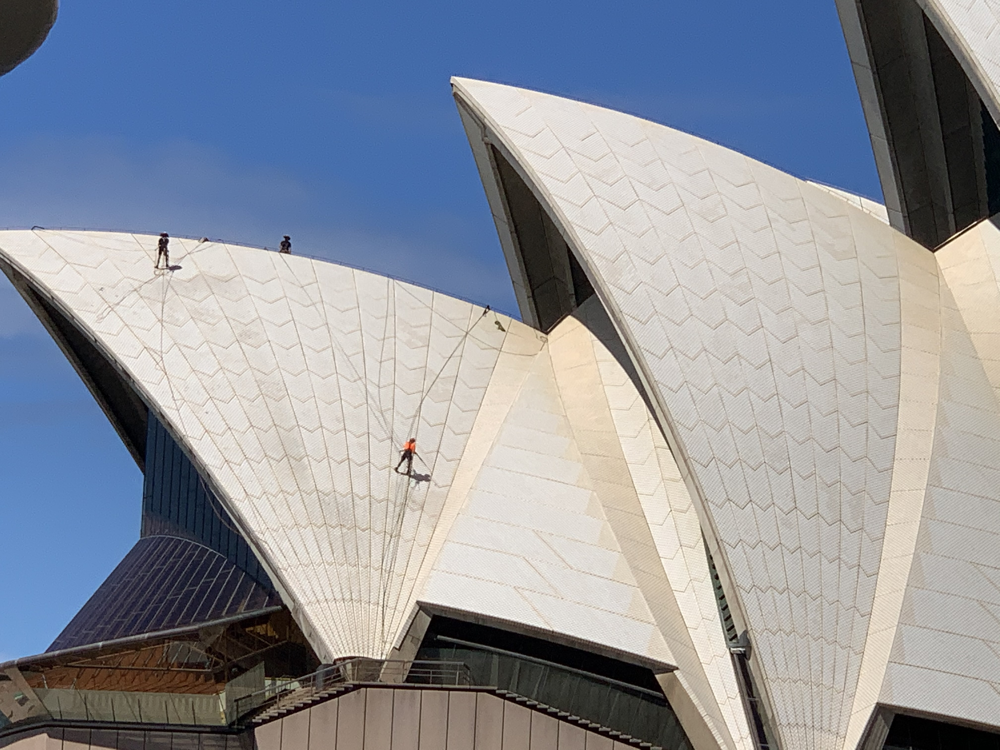 Sidney - opera - konzervatori kao alpinisti