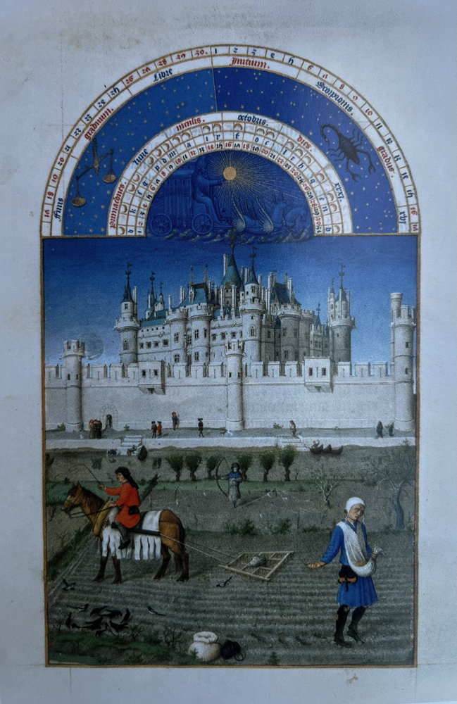 Kalendarska minijatura braće Limburg 1416 godina