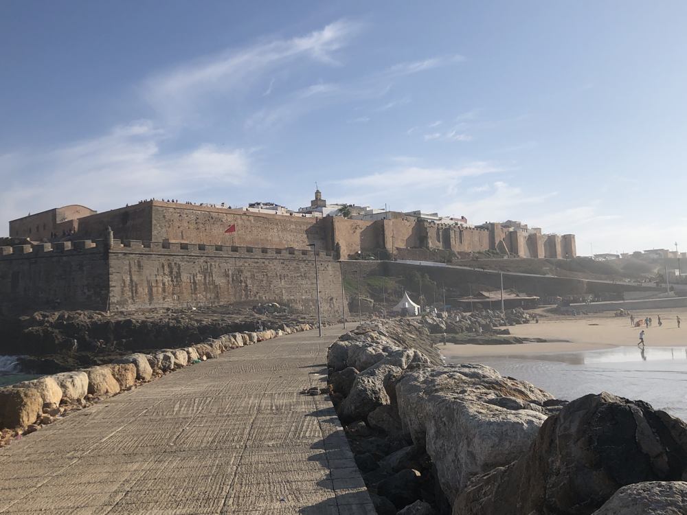 RABAT - Pogled iz Kasabe na Atlantski ocean