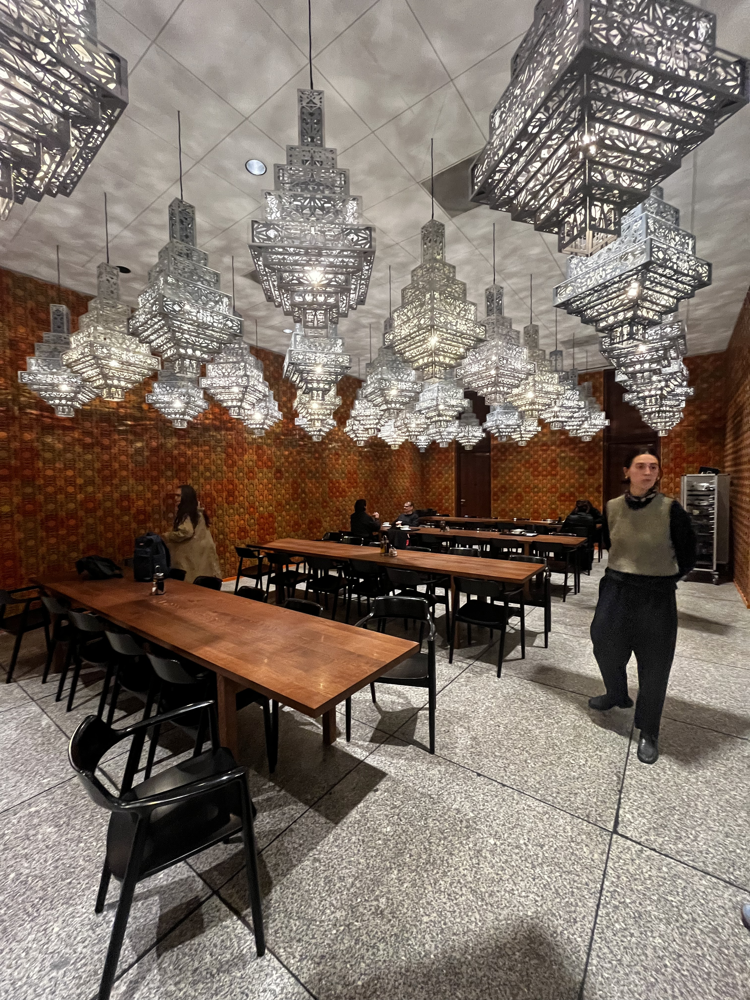 BERLIN, STUDENI 2025. Neue Nationalgalerie u Berlinu