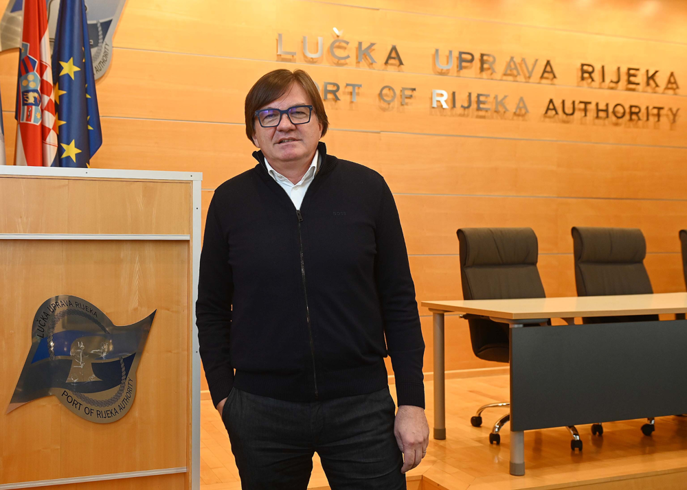 Rijeka 15.11.2025.  Denis Vukorepa ravnatelj Lučke uprave Rijeka  Foto Marko Gracin