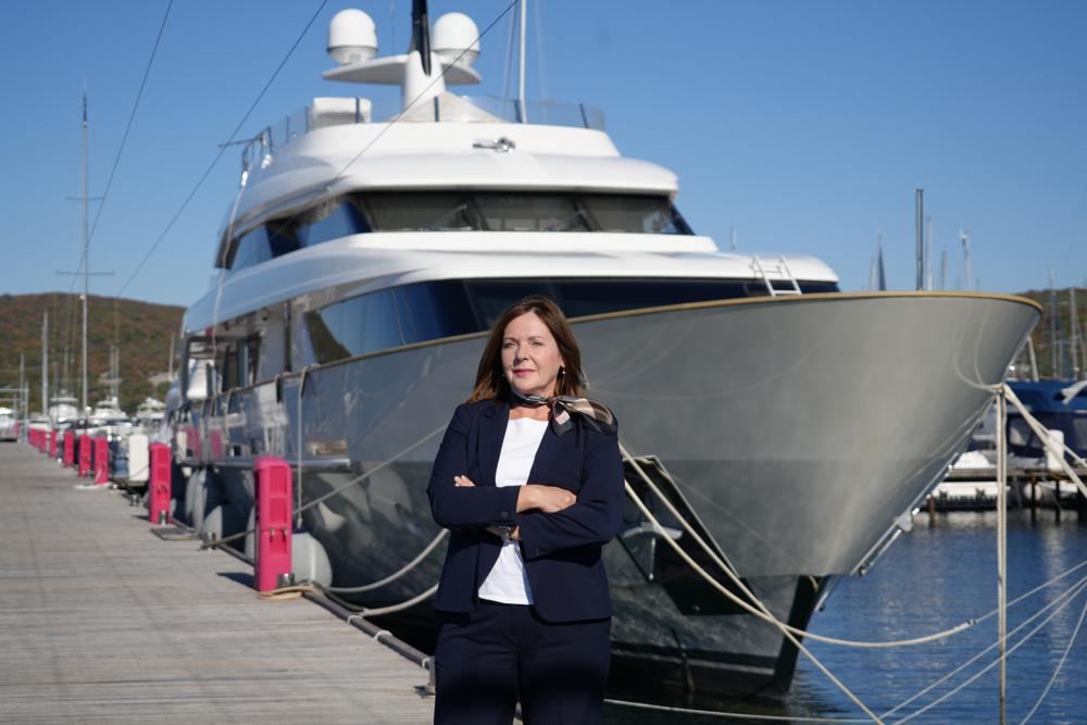 Renata Marević, predsjednica Udruženja nautičkog turizma HGK i Grupacije marina HGK