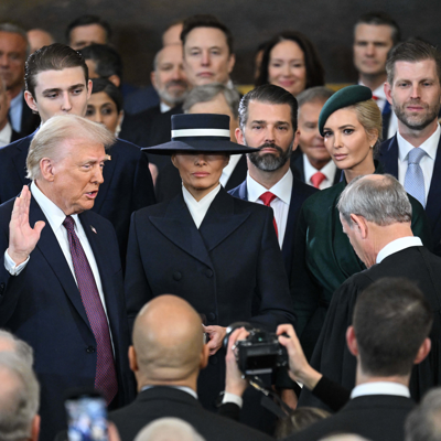 Inauguracija američkog predsjednika Donalda Trumpa, 20. siječnja 2025. (foto: SAUL LOEB/POOL/CNP/ABACAPRESS.COM)