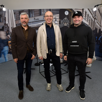 Hrvoje Klasić, Krešimir Macan i Ratko Martinović (Foto Davor KOVAČEVIĆ)