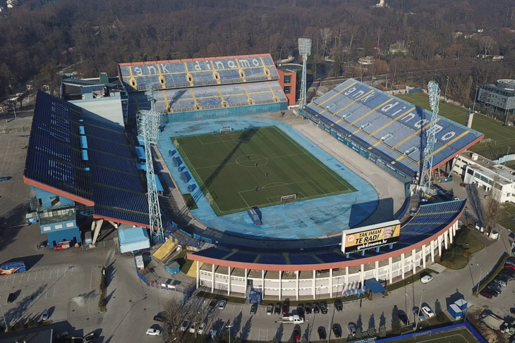 Fotografija stadiona Maksimir iz zraka (Foto PIXSELL)