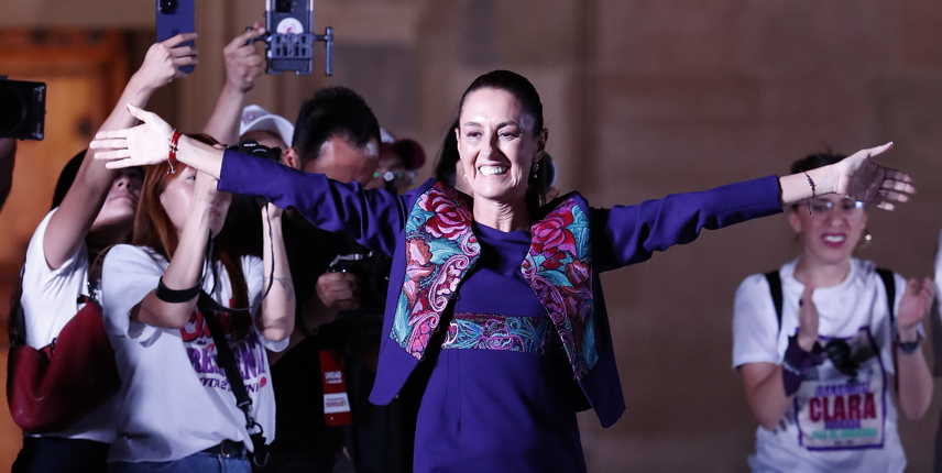 Claudia Sheinbaum (EPA/Mario Guzman)