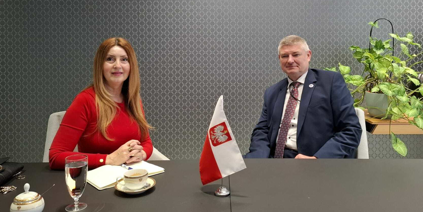 Susret u Veleposlanstvu: Paweł Czerwiński i Ina Stašević Susret u Veleposlanstvu: Paweł Czerwiński i Ina Stašević