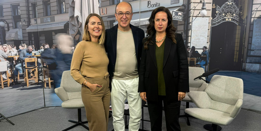 Ariana Vela, Krešimir Macan, Irena Weber (Foto Mangjura)
