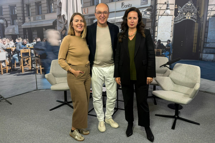 Ariana Vela, Krešimir Macan, Irena Weber (Foto Mangjura)
