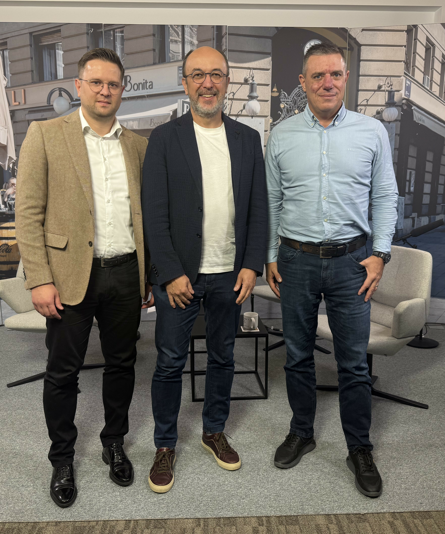 Dominik Vukojević, Krešimir Macan i Marko Emer (Foto Manjgjura)