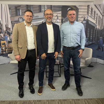 Dominik Vukojević, Krešimir Macan i Marko Emer (Foto Manjgjura)