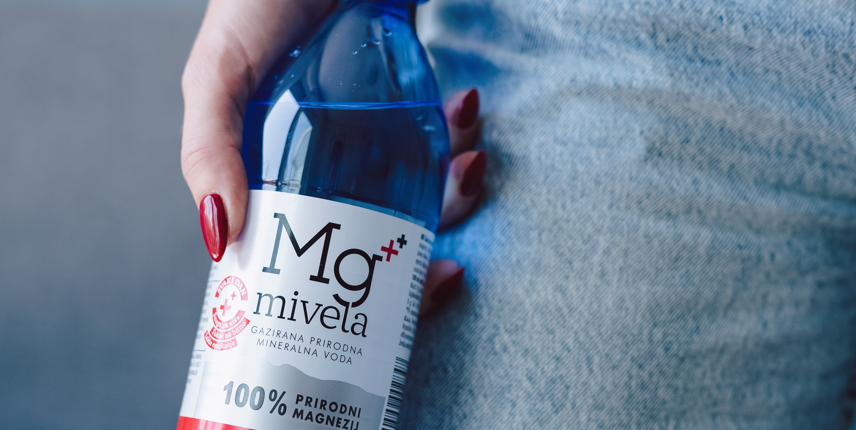 Mg Mivela  sadrži 343 mg magnezija po litri