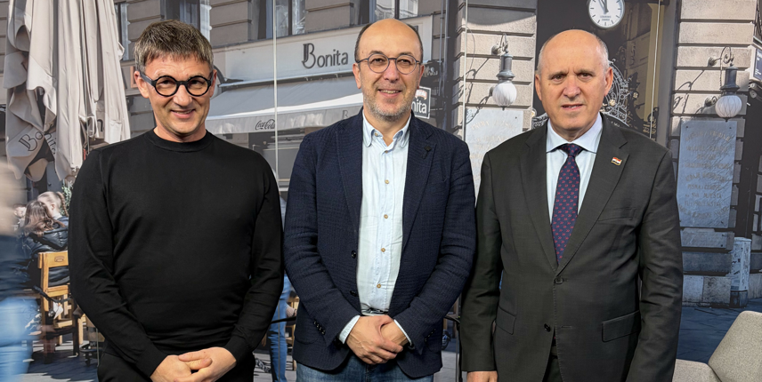 Krunoslav Šmit, Krešimir Macan i Branko Bačić (Foto Manjgura)