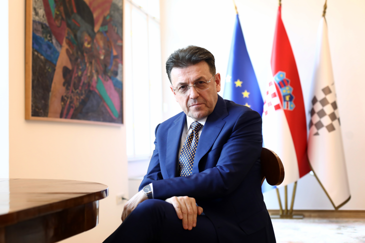 Luka Burilović, predsjednik HGK (Foto: Boris Šćitar/Vecernji list/PIXSELL)