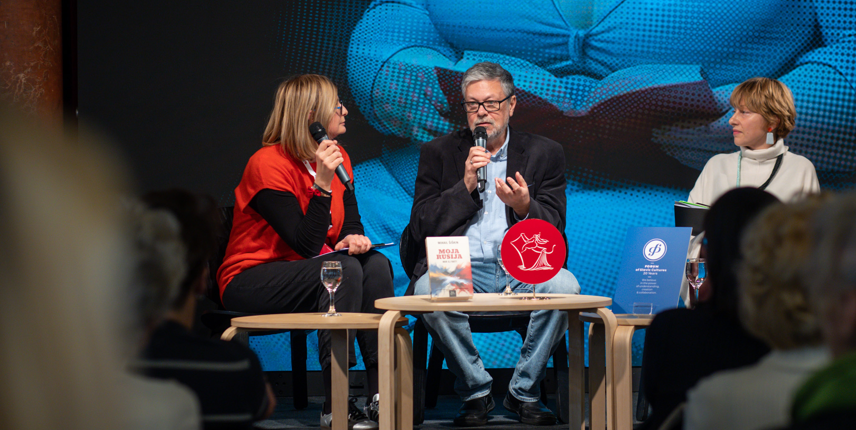 Mihail Šiškin na promociji u Puli (Foto Arhiva GI)