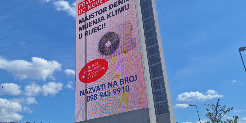 Predizborni plakat HDZ-ovog gradonačelničkog kandidata u Rijeci (Foto Ana KRIŽANEC) Predizborni plakat HDZ-ovog gradonačelničkog kandidata u Rijeci (Foto Ana KRIŽANEC)