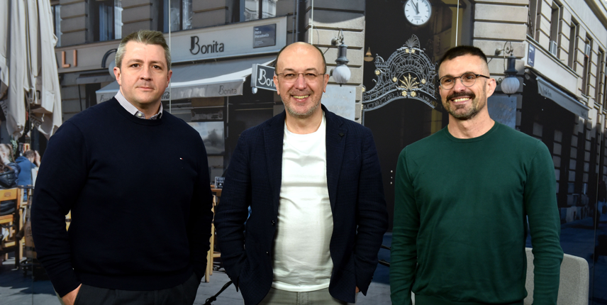 Marko Bogdan, Krešimir Macan i Toni Milun (foto: Davor Kovačević)