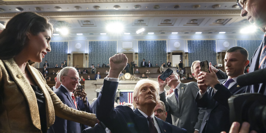 foto: EPA/WIN MCNAMEE/POOL