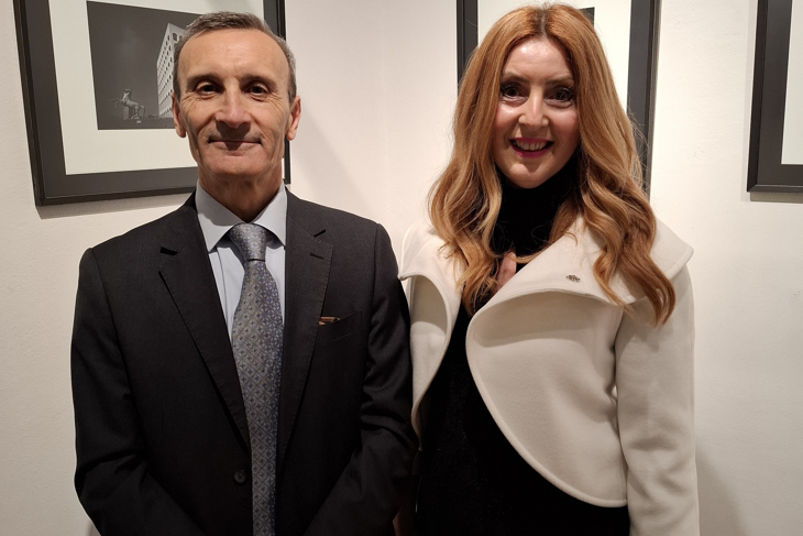 Veleposlanik Talijanske Republike nj. Eksc. Paolo Trichilo i Ina Stašević