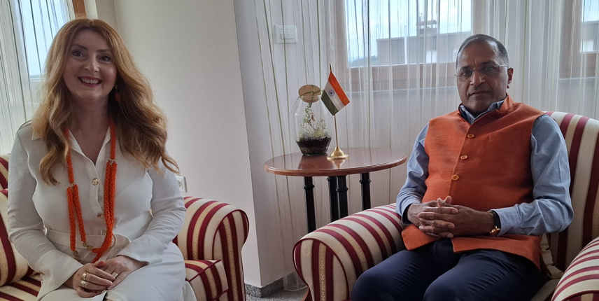 Ina Stašević i nj. eksc. Arun Goel