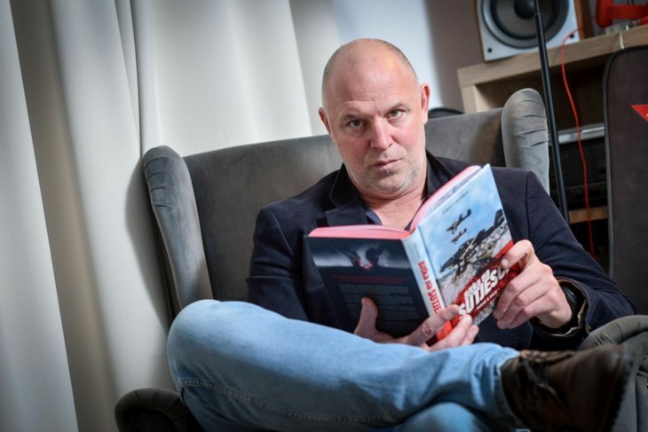 Šimun Cimerman, autor knjige Bitka na Sutjesci pakao u raju (Snimio Saša Zinajan)
