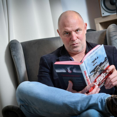 Šimun Cimerman, autor knjige Bitka na Sutjesci pakao u raju (Snimio Saša Zinajan)