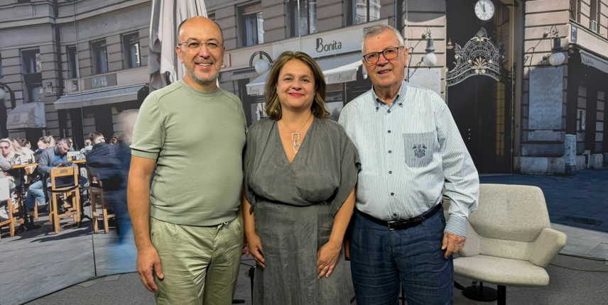 Krešimir Macan, Dinka Pavelić i Jerko Rošin (Foto Manjgura)