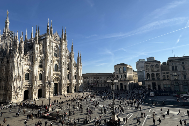  Palazzo dell’Arengario u Milanu je monumentalni kompleks iz 20. stoljeća smješten na  Piazzi del Duomo (Foto Sandra USKOKOVIĆ)